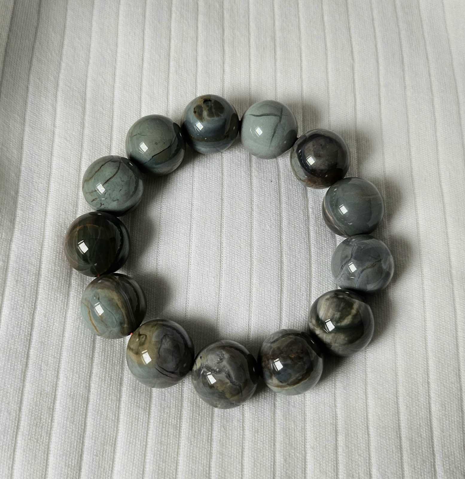 Alashan Agate bracelet 5A