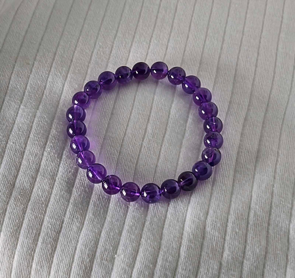Amethyst bracelet (8mm)