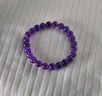 Amethyst bracelet (8mm)