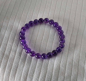 Amethyst bracelet (8mm)