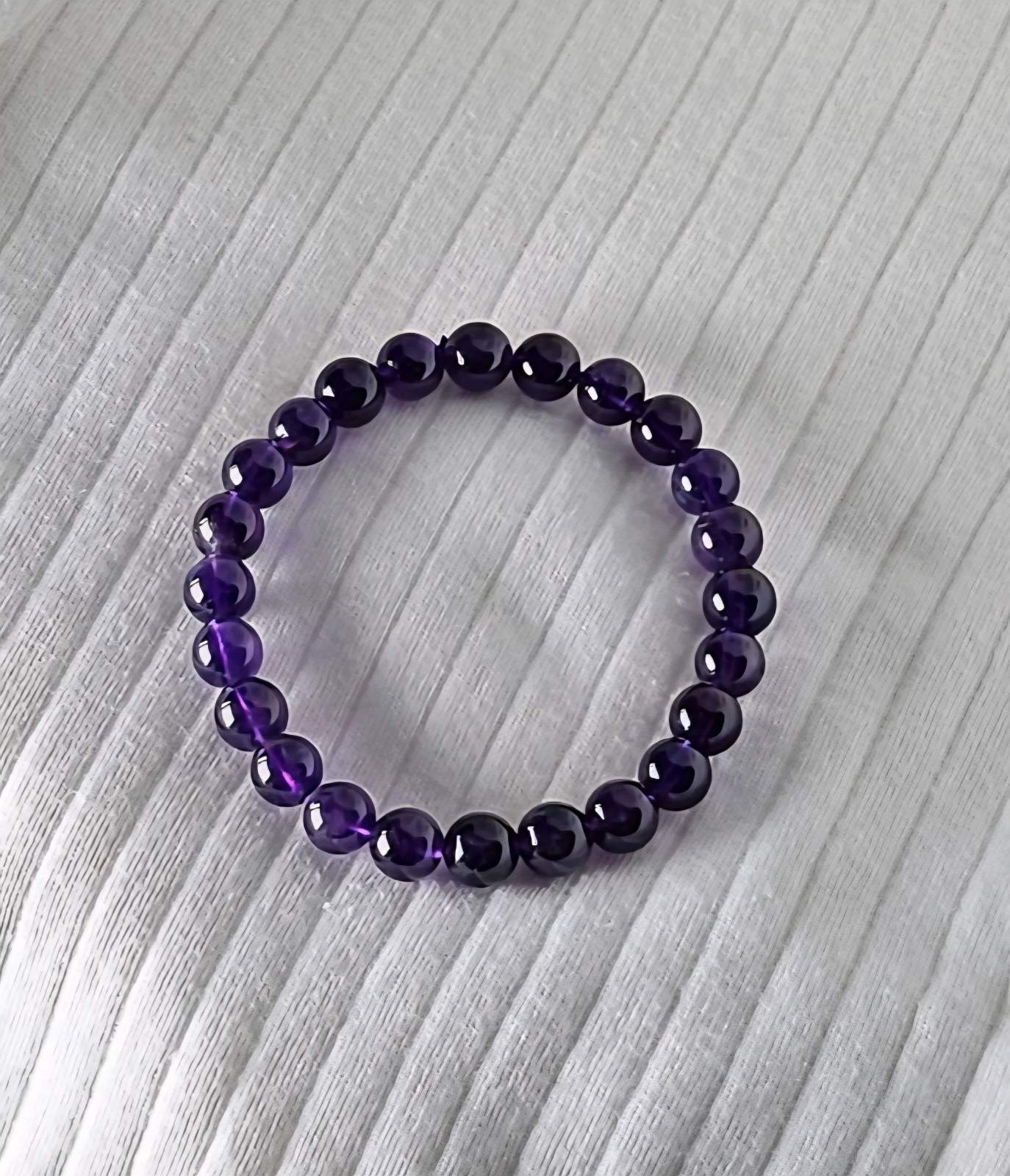 Amethyst bracelet (8mm)