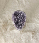 Amethyst druzy (egg-shaped) 2A