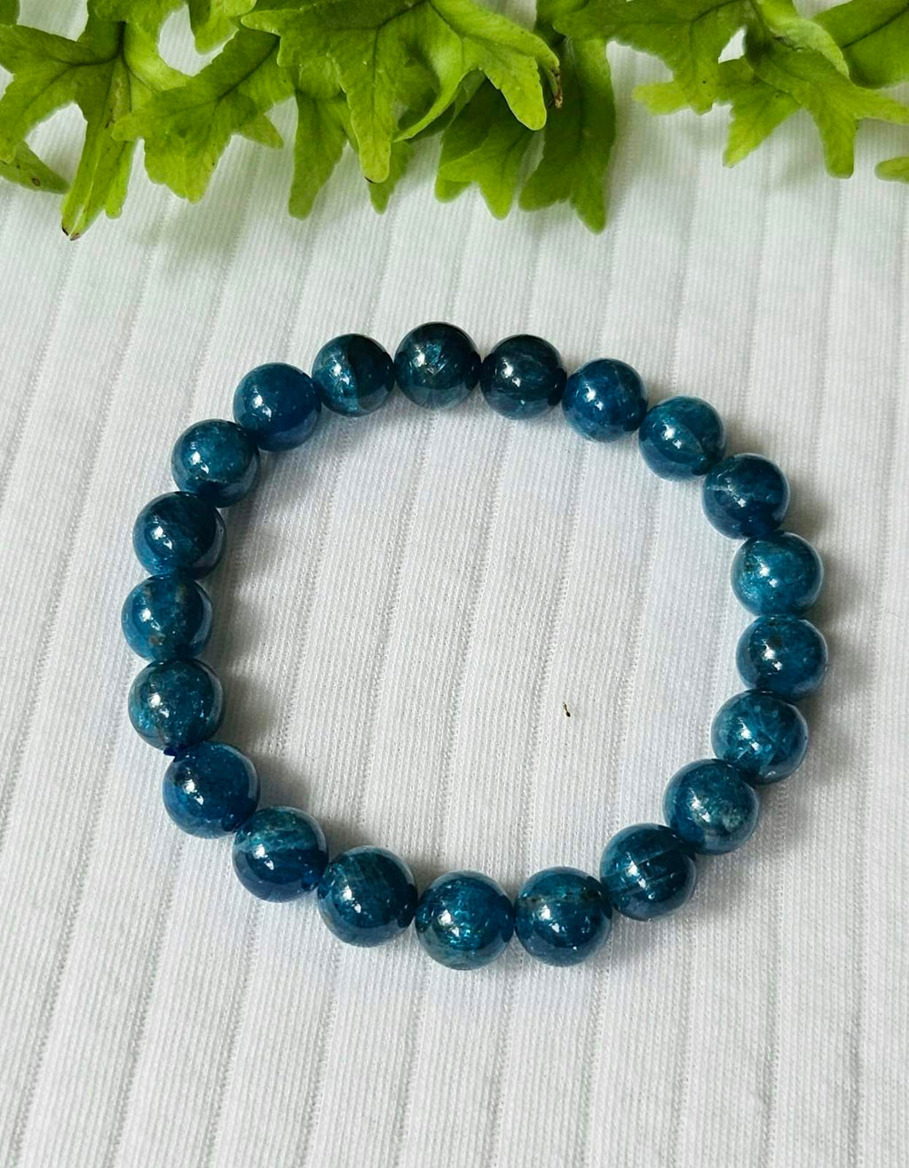 Blue Apatite bracelet (8mm)