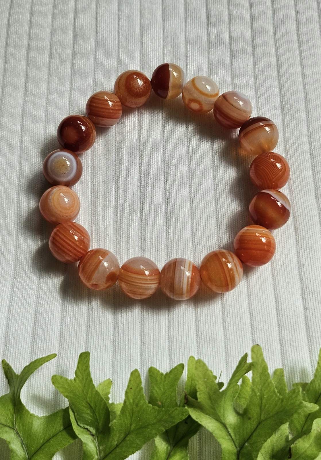 Carnelian bracelet (12mm)