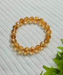 Faceted Citrine bracelet (8mm)