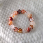 Fire Quartz bracelet 14mm