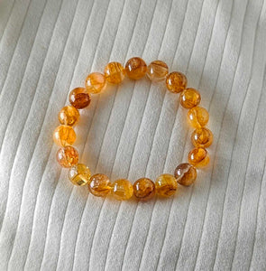 Golden Healer Quartz bracelet 10mm
