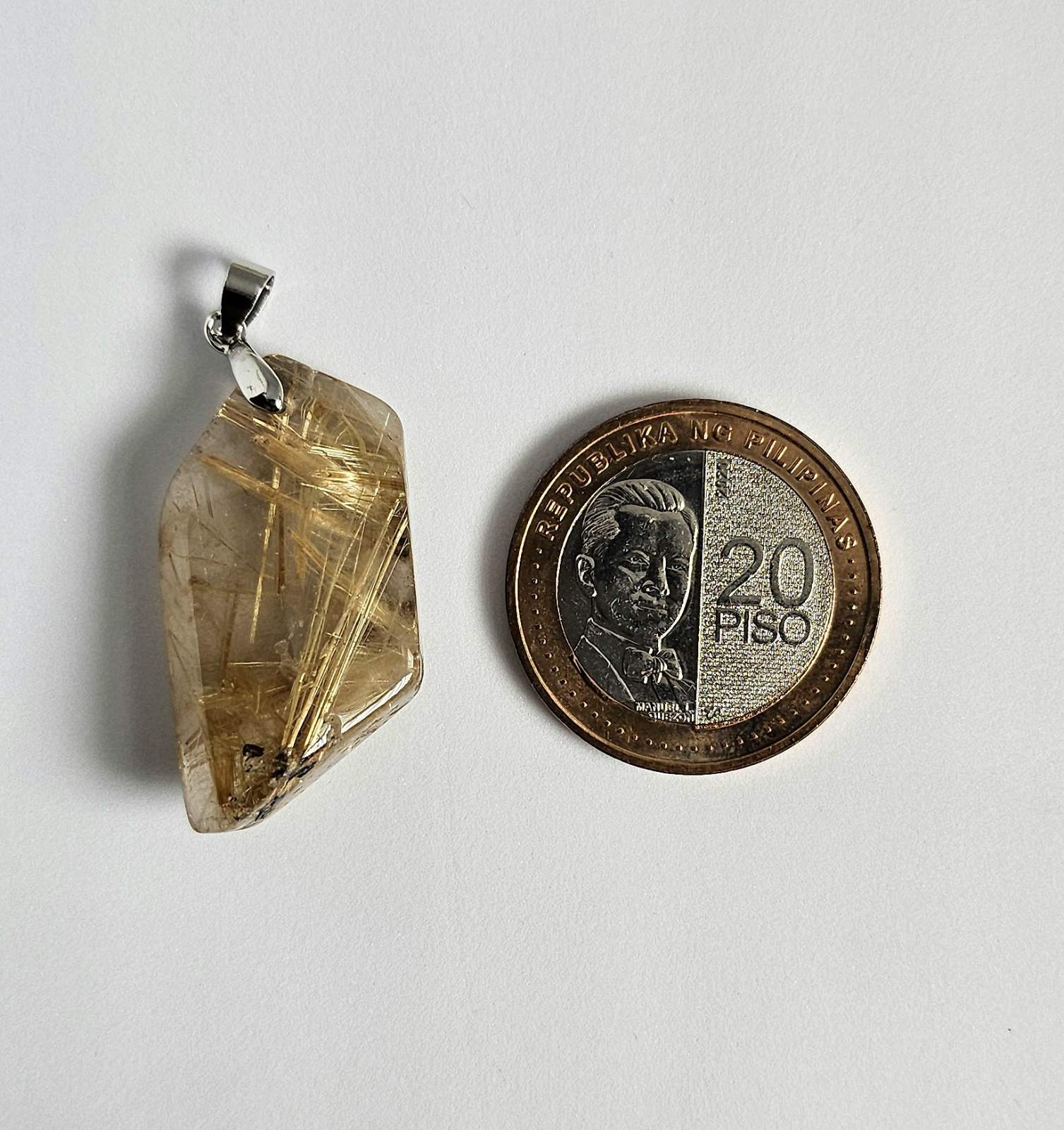 Golden Rutilated Quartz 1A