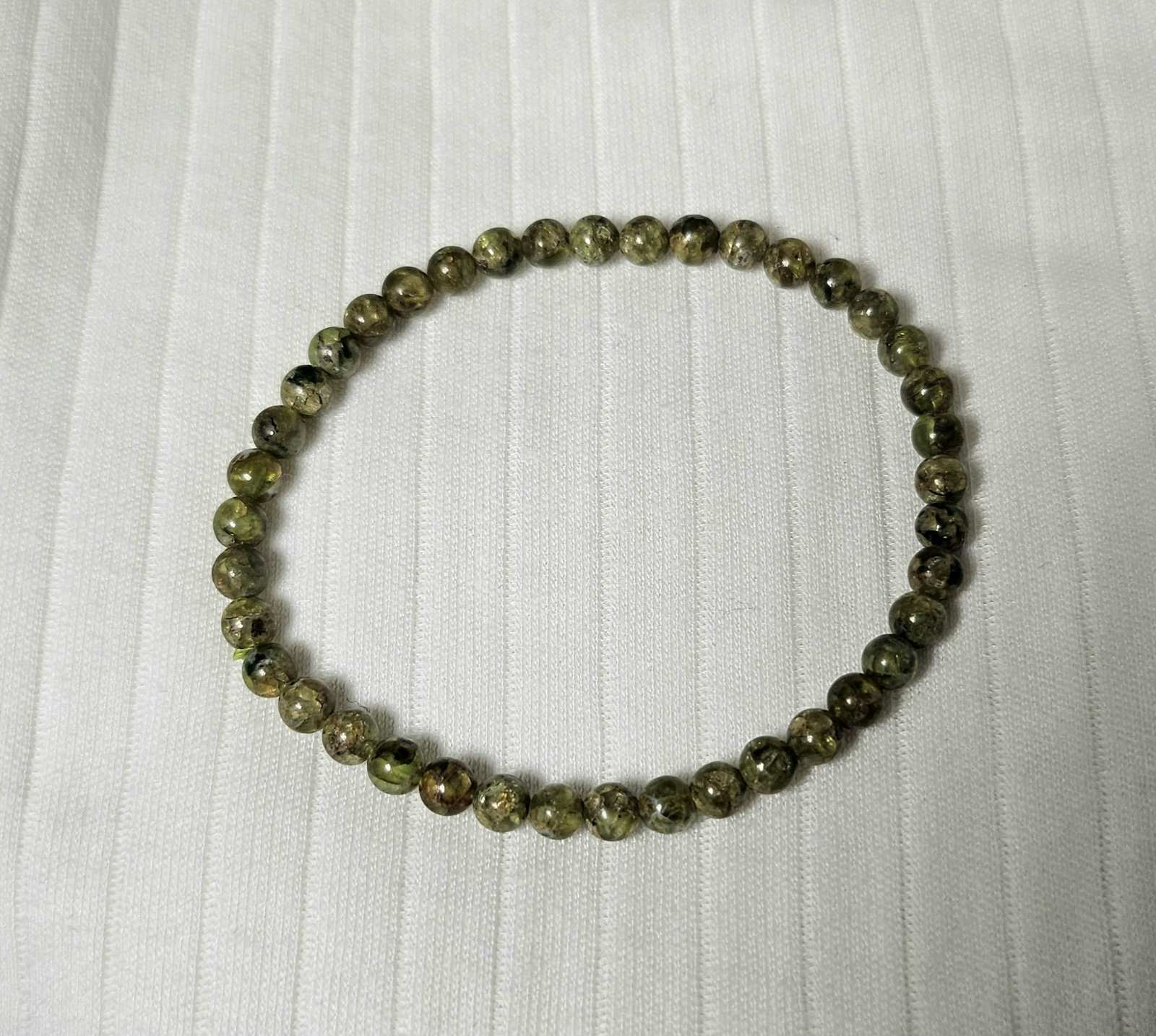 Green Garnet bracelet 4.5mm