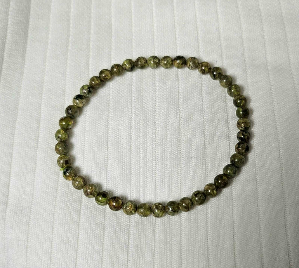 Green Garnet bracelet 4.5mm
