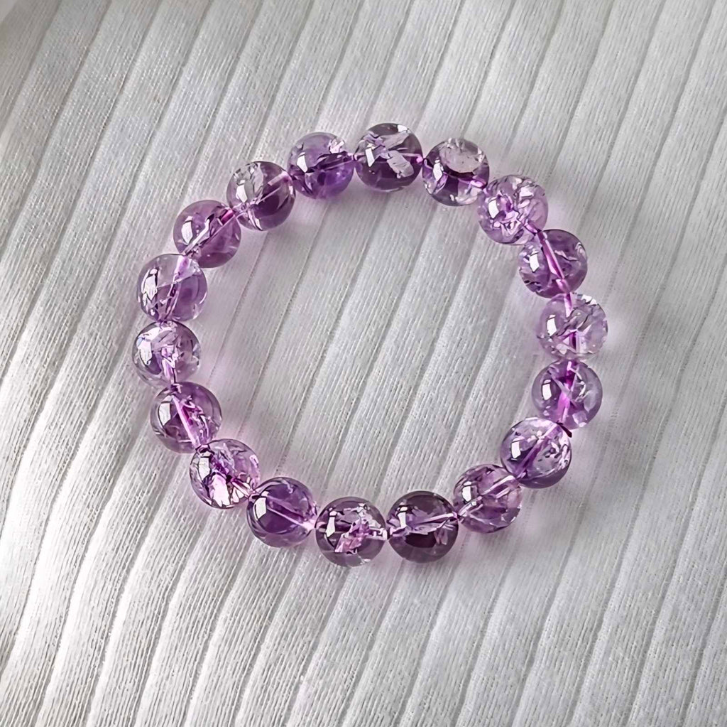 Himalayan Amethyst bracelet 11mm