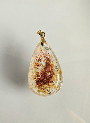 Lodolite Quartz pendant 1A