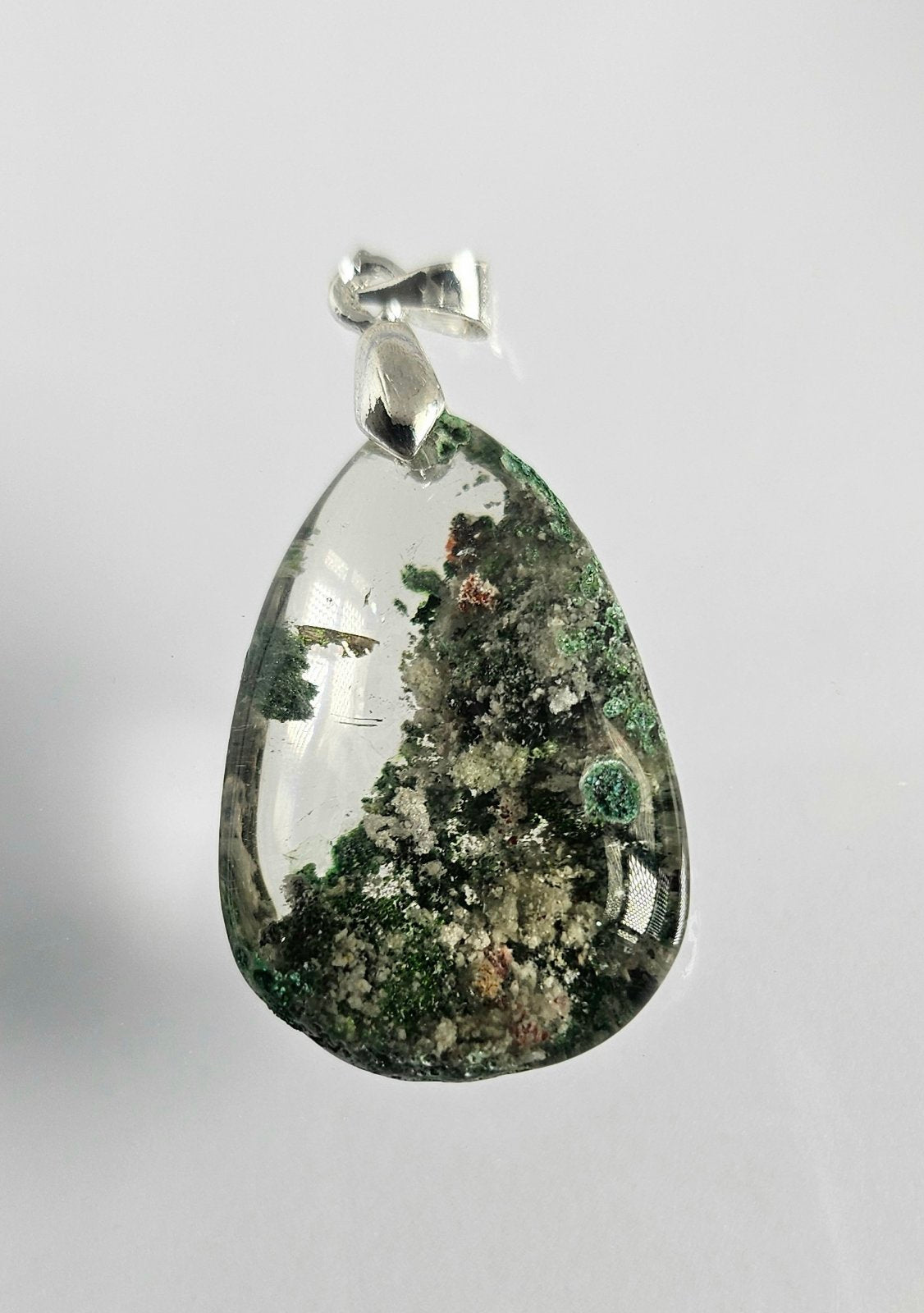 Lodolite Quartz pendant 2A