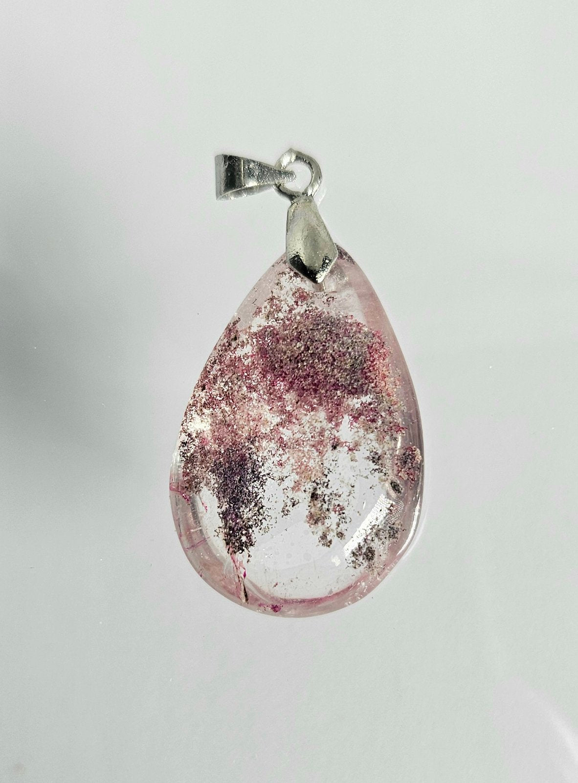 Lodolite Quartz pendant 5A