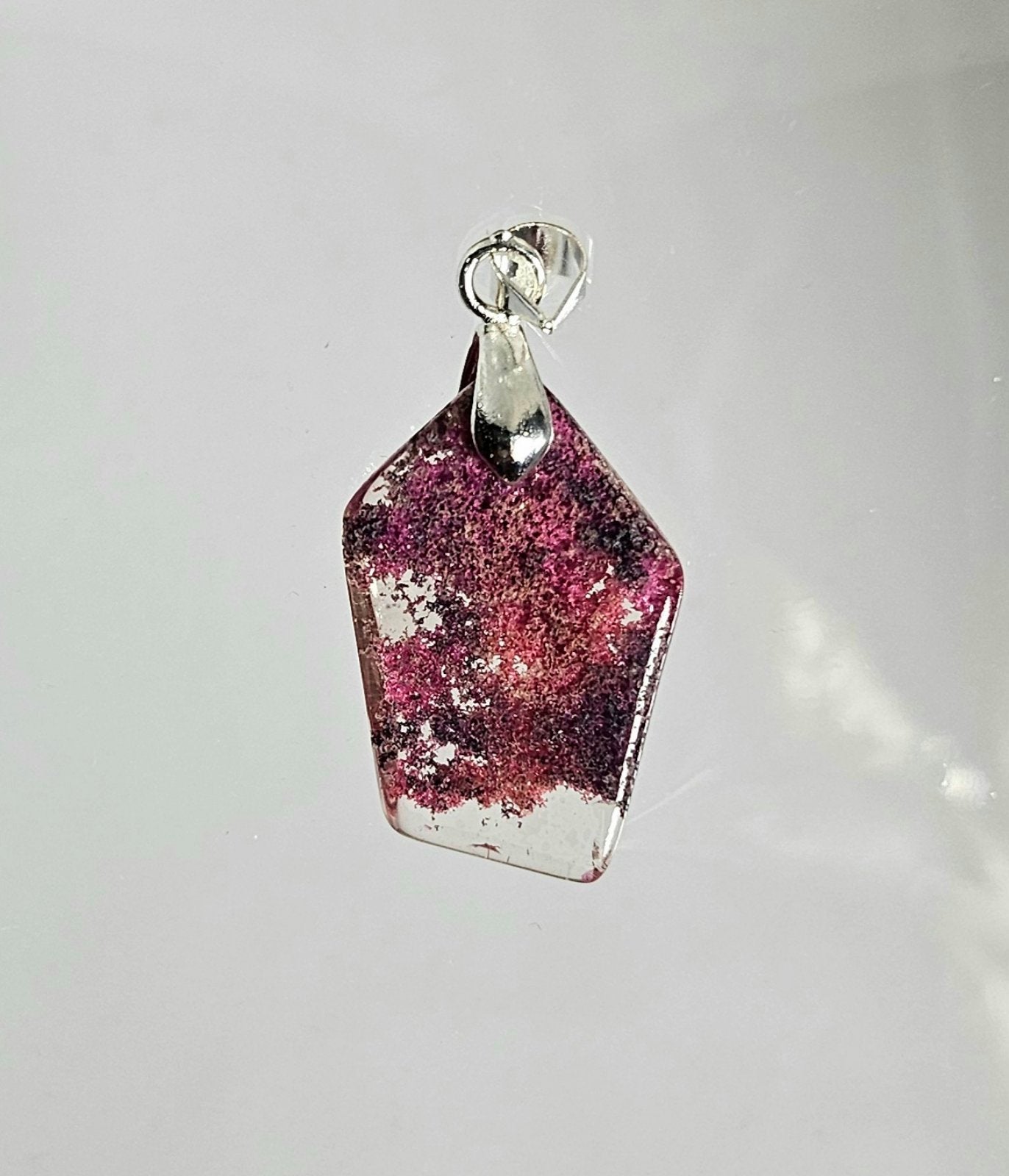 Lodolite Quartz pendant 6A