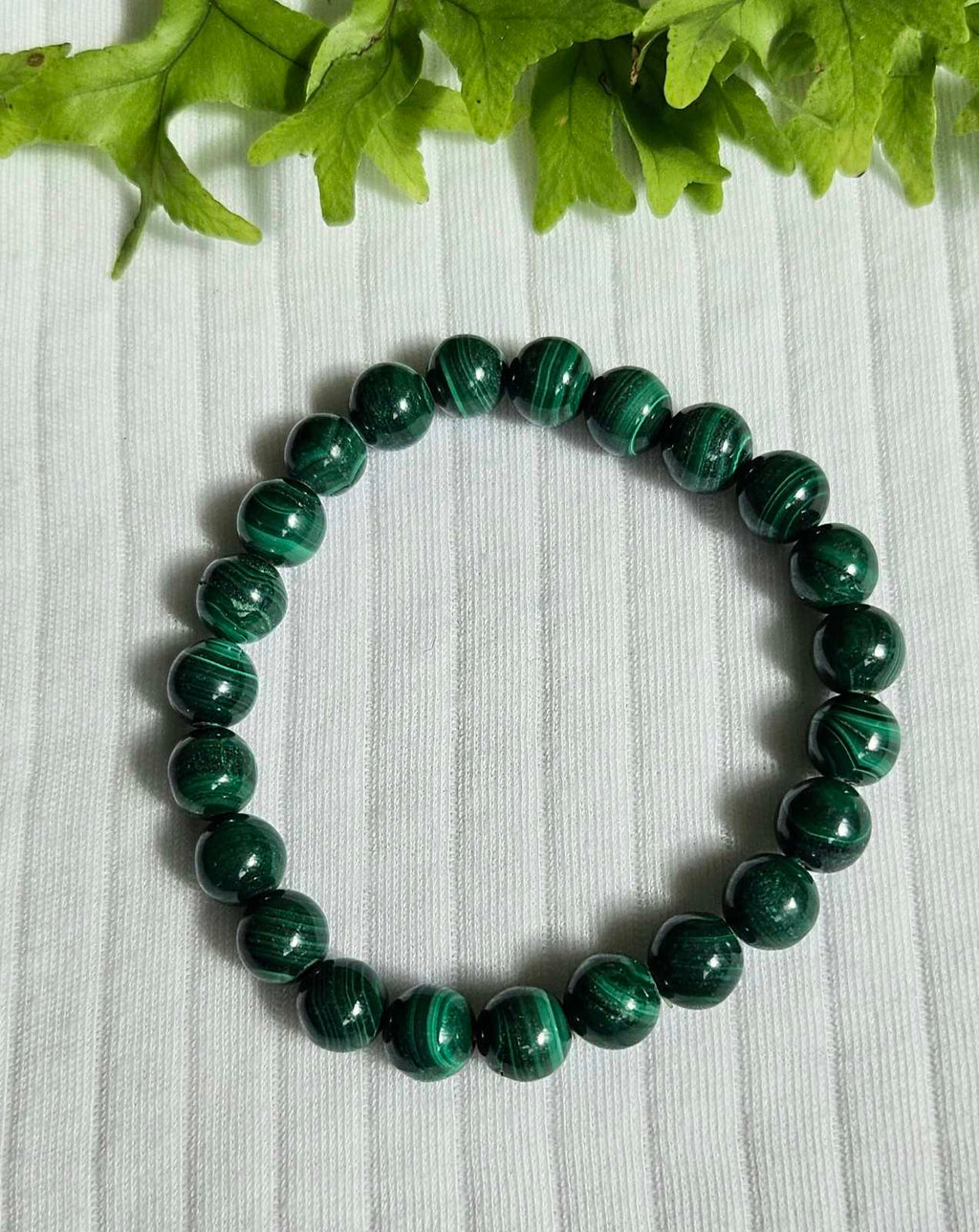 Malachite bracelet (7mm)