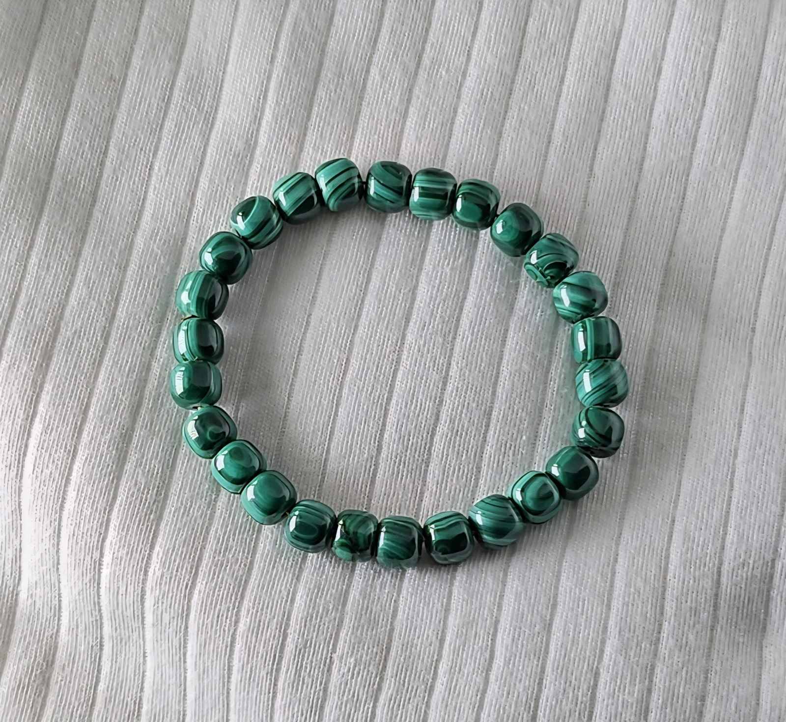 Malachite bracelet 8.5mm