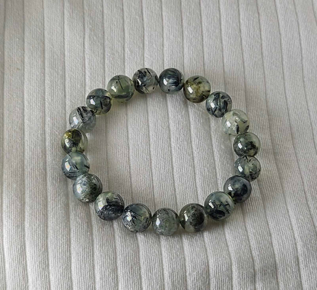 Prehnite bracelet 10mm