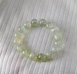 Prehnite bracelet 14mm