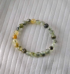 Prehnite bracelet 8mm