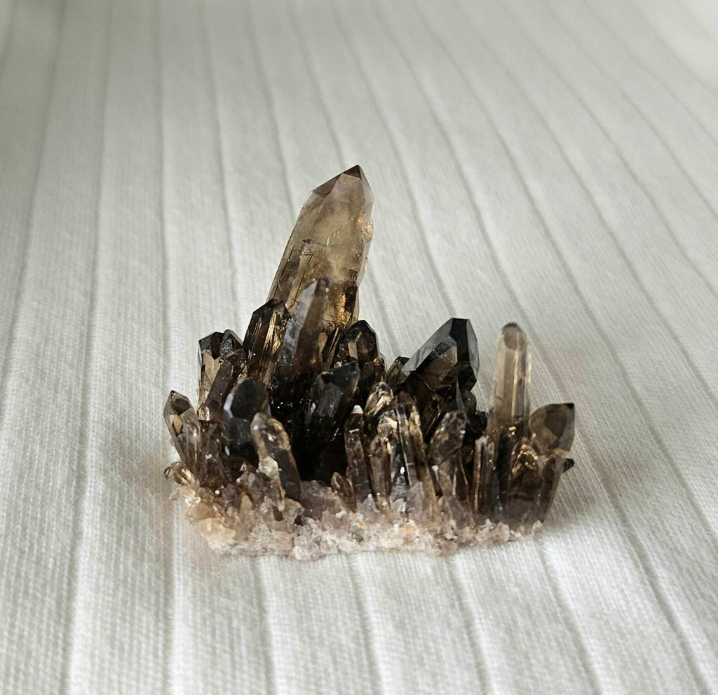 Smokey Quartz mini cluster 11.7g