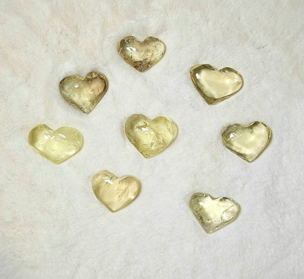 Citrine (heart-shaped)