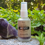 Amethyst and Verbena Face and Body mist (with real Amethyst crystals inside) - IndigoCrystals