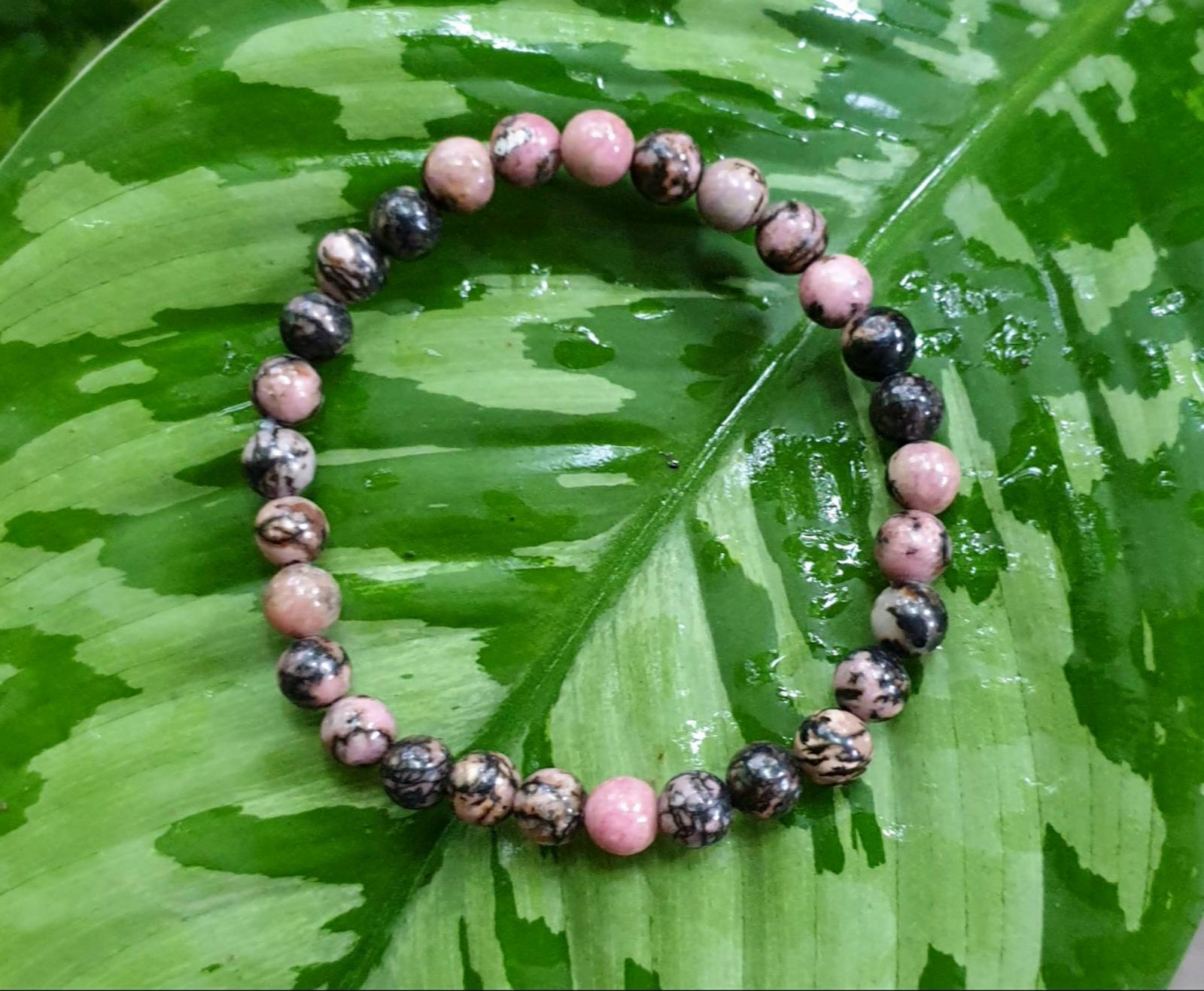 Rhodonite Bracelet ~ Self Love & Acceptance – Shop Spiritual and Paid